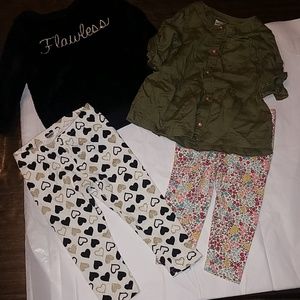 Carter's girls matching sets